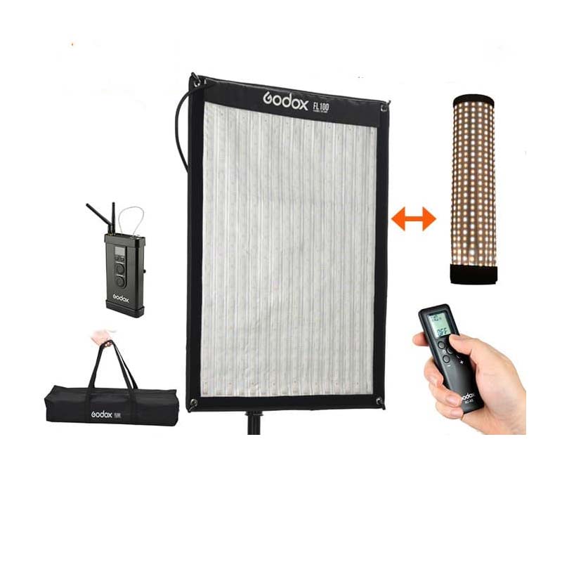 Hollywood-GODOX-PANNEAU-LED-FLEXIBLE GODOX FL100 – Au meilleur prix en Tunisie