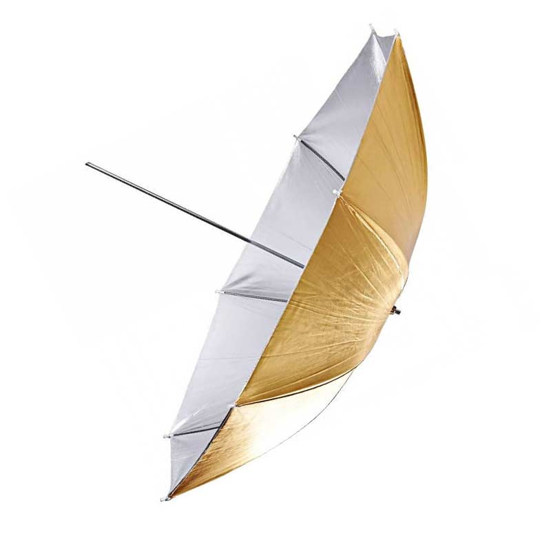 hollywood-GODOX-UMBRELLA-GOLD&SLIVER(1) GODOX UMBRELLA GOLD/SLIVER – Au meilleur prix en Tunisie