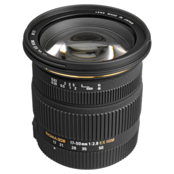 SIGMA OBJECTIF 17-50 MM F2,8 DC EX OS HSM FOR NIKON En Tunisie