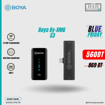 BOYA BY-XM6 S3 En Tunisie