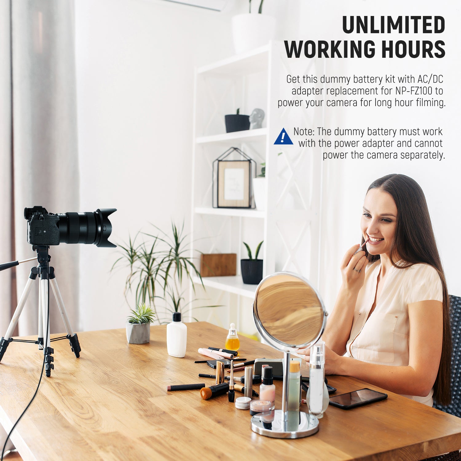 10101336_3 NEEWER NP-FZ100 SONY DC COUPLER DUMMY BATTERY CHARGER SET (10103235) – Au meilleur prix en Tunisie