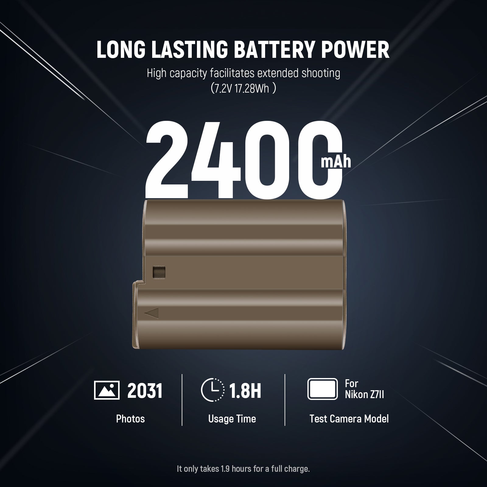 3_2a69cd58-25d7-409c-b4dc-9a9ac8dacb37 NEEWER 2400mAh EN-EL15c REPLACEMENT CAMERA BATTERY FOR NIKON (10103289) – Au meilleur prix en Tunisie