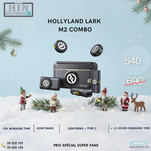 HOLLYLAND LARK M2 COMBO En Tunisie HOLLYLAND LARK M2 COMBO
