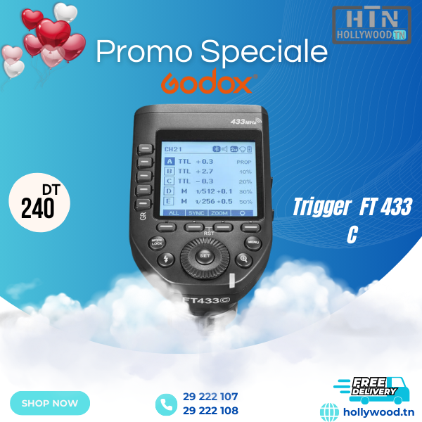 GODOX FT433 CANON En Tunisie