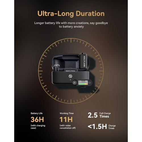 Hollyland Lark Max 2 Combo 4-Person Version HTN Hollyland Lark Max 2 Combo 4-Person Version En Tunisie