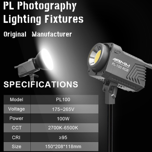 amh (45) Cine Light AMH PL-100 RGB – Au meilleur prix en Tunisie