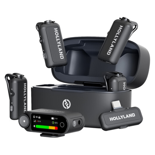 Hollyland Lark Max 2 Combo 4-Person Version HTN Hollyland Lark Max 2 Combo 4-Person Version En Tunisie